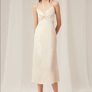 Keepsake Cream Midi Dress